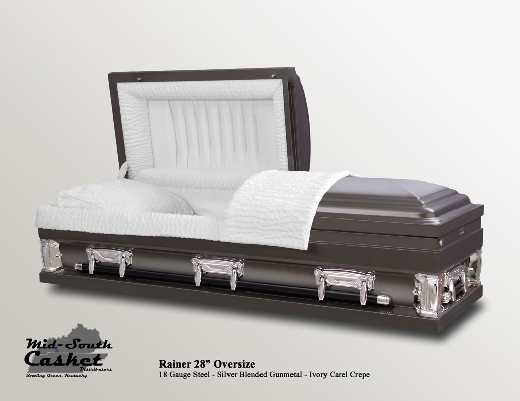 Rainer 28 Oversize Silver Blended Gunmetal